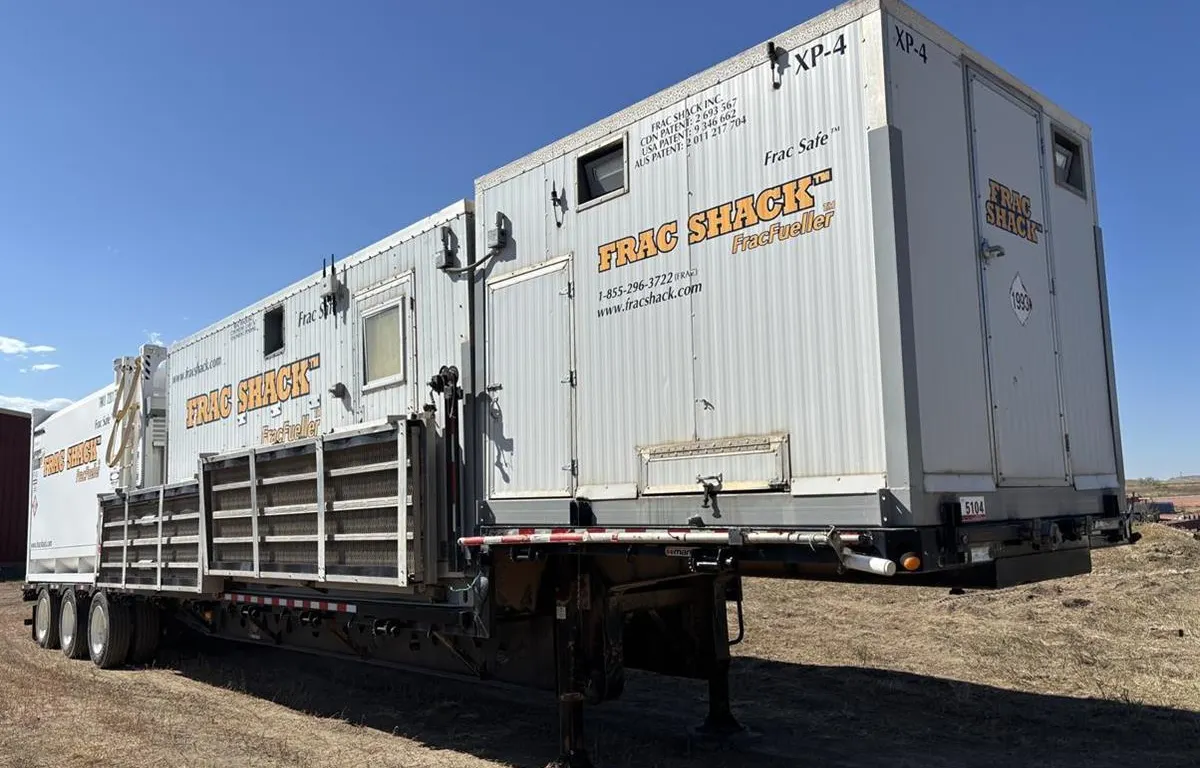 Mobile NG/Diesel Refuelling Station Mounted On 2015 Manac Tri/A Step Deck Trailer
UNRESERVED