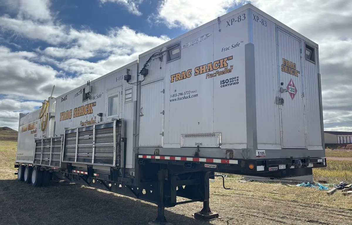 Mobile NG/Diesel Refuelling Station Mounted On 2019 Manac Tri/A Step Deck Trailer
UNRESERVED