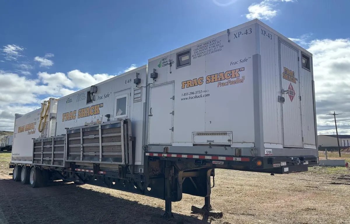 Mobile NG/Diesel Refuelling Station Mounted On 2019 Manac Tri/A Step Deck Trailer
UNRESERVED