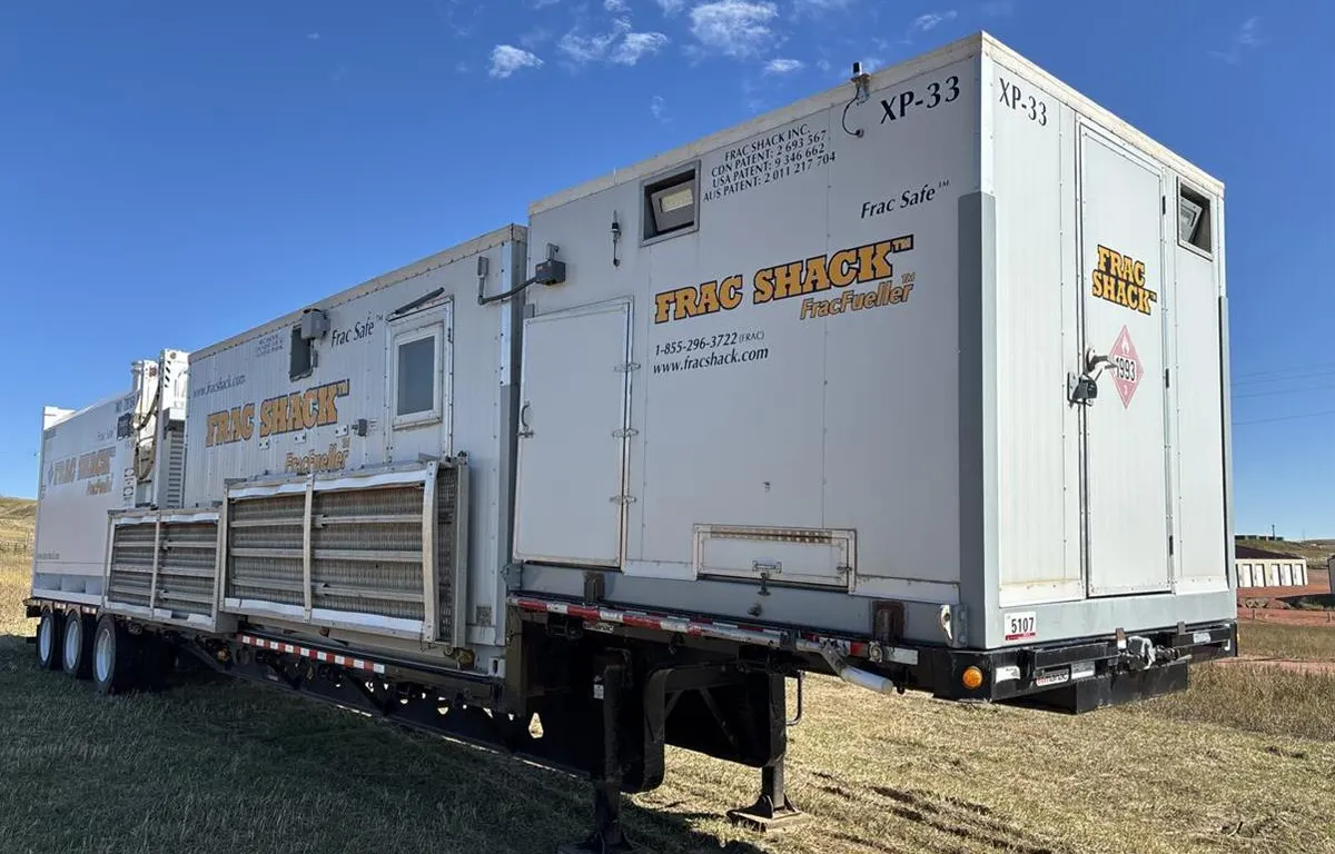 Mobile NG/Diesel Refuelling Station Mounted On 2015 Manac Tri/A Step Deck Trailer
UNRESERVED