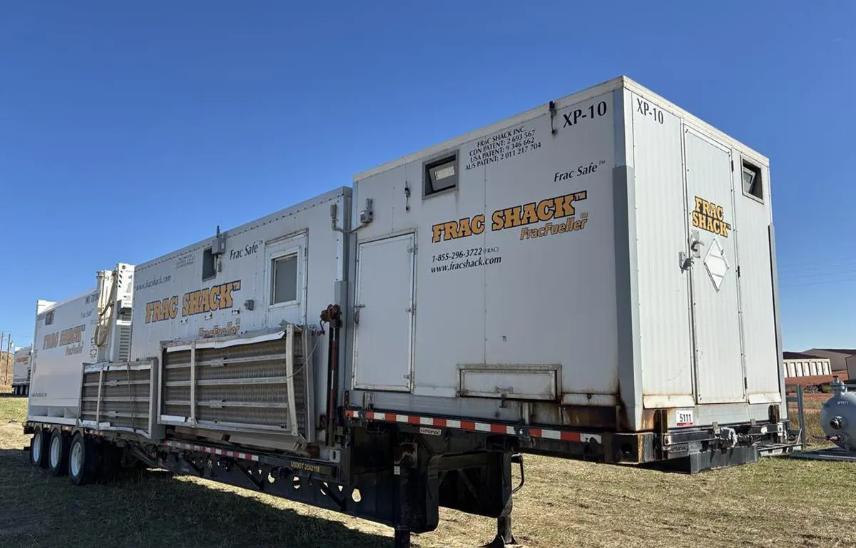 Mobile NG/Diesel Refuelling Station Mounted On 2015 Manac Tri/A Step Deck Trailer
UNRESERVED