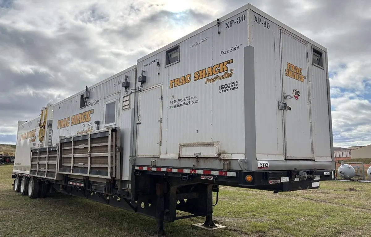 Mobile NG/Diesel Refuelling Station Mounted On 2019 Manac Tri/A Step Deck Trailer
UNRESERVED