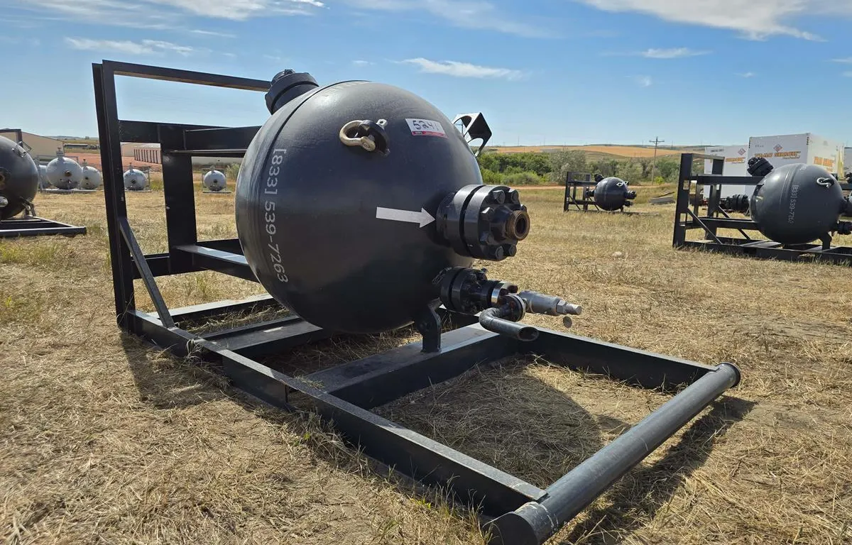 2023 Sandtinel Gen 4 5500 PSI Skid Mounted Sand Separator
UNRESERVED