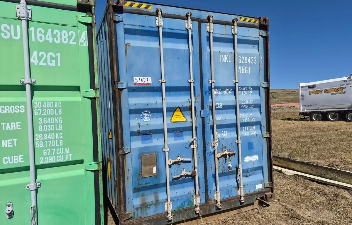 2005 40' High Cube Shipping Container
UNRESERVED