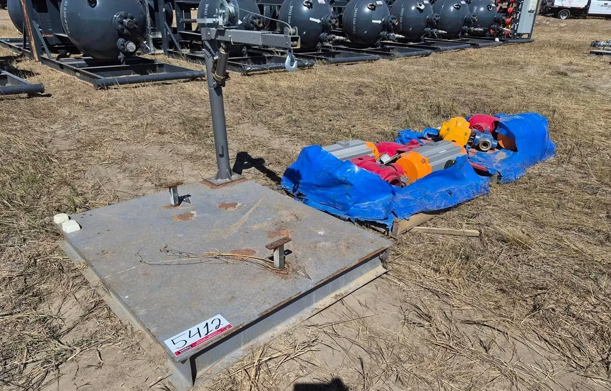 Air Torque Valves and Skid w/ Crane
UNRESERVED