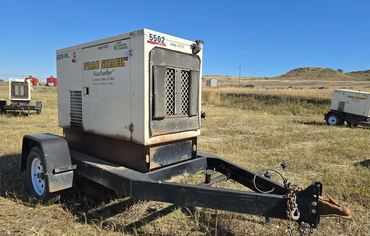 2018 All Trailer 20KW Generator Trailer
UNRESERVED