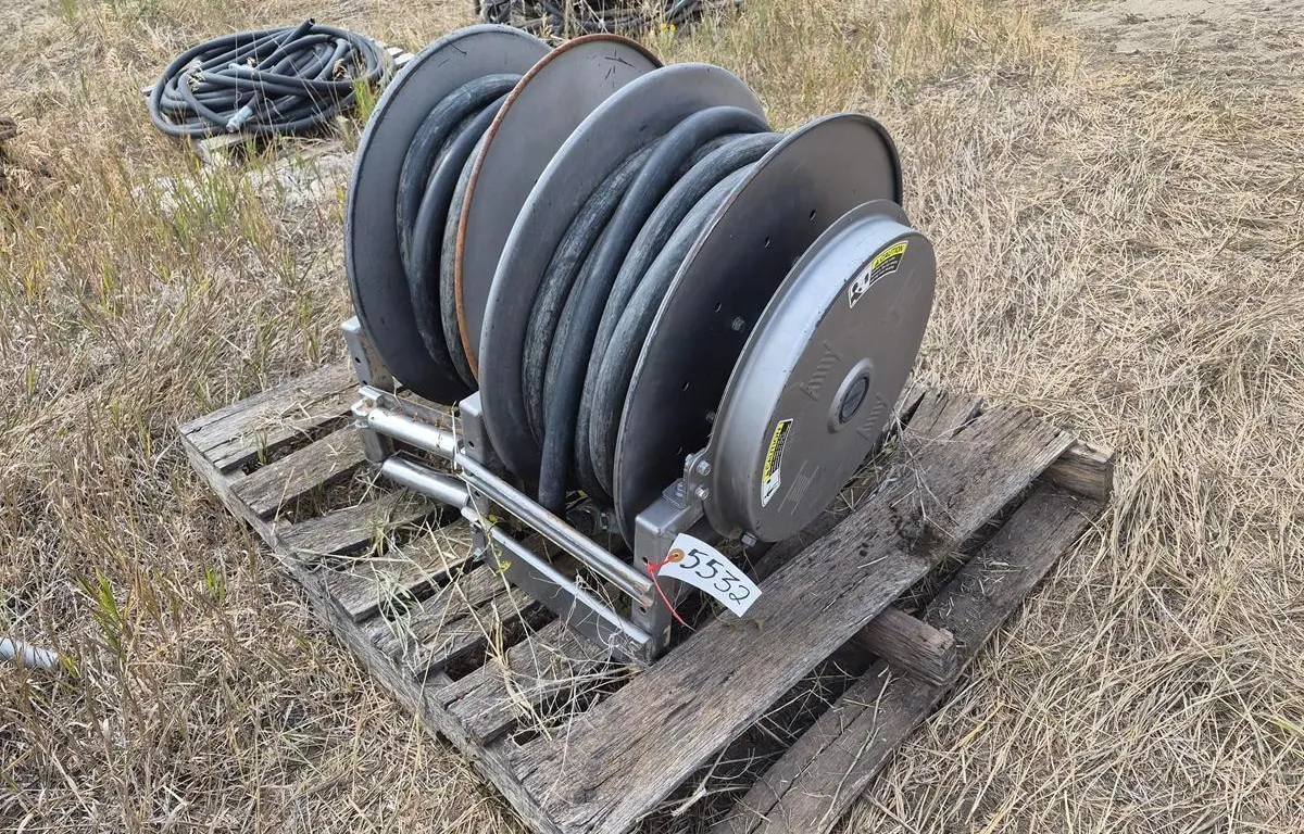 (2) Hannay Industrial Hose Reels
UNRESERVED