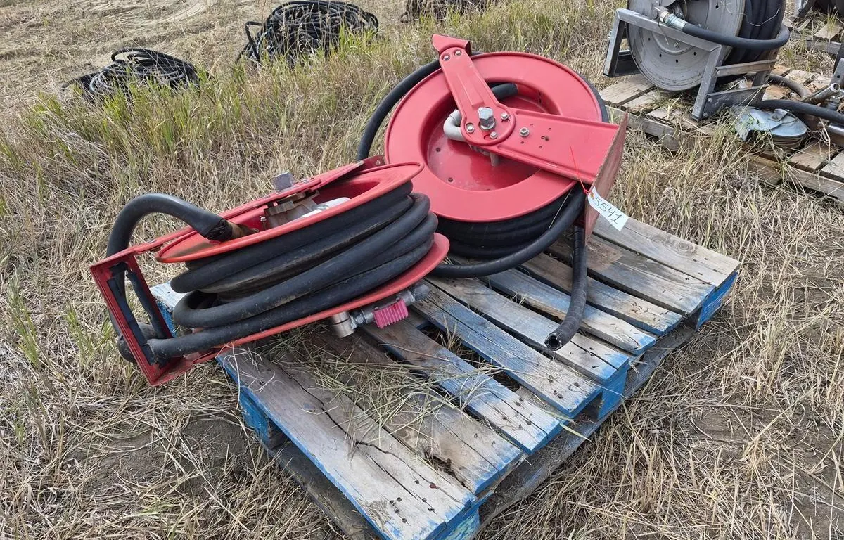 (2) Reelcraft Industrial Hose Reels
UNRESERVED