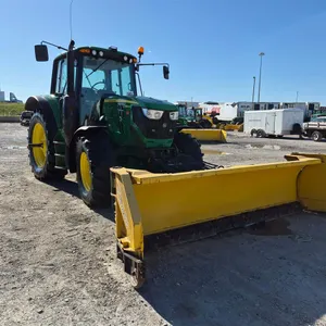 2019 John Deere 6110M Tractor w/ HLA SnowWing Snow Blade
 UNRESERVED