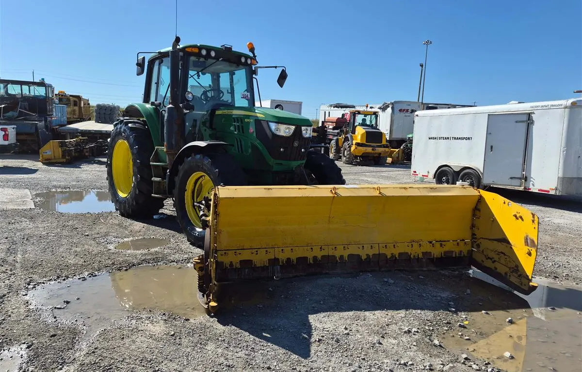 2018 John Deere 6120M Tractor w/ Metal Pless Snow Blade
UNRESERVED