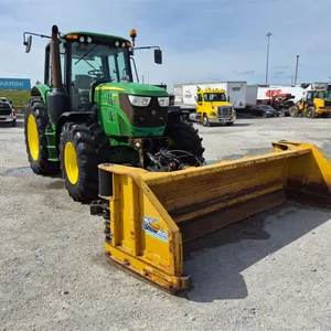 2016 John Deere 6130M Tractor w/ HLA SnowWing Snow Blade
 UNRESERVED