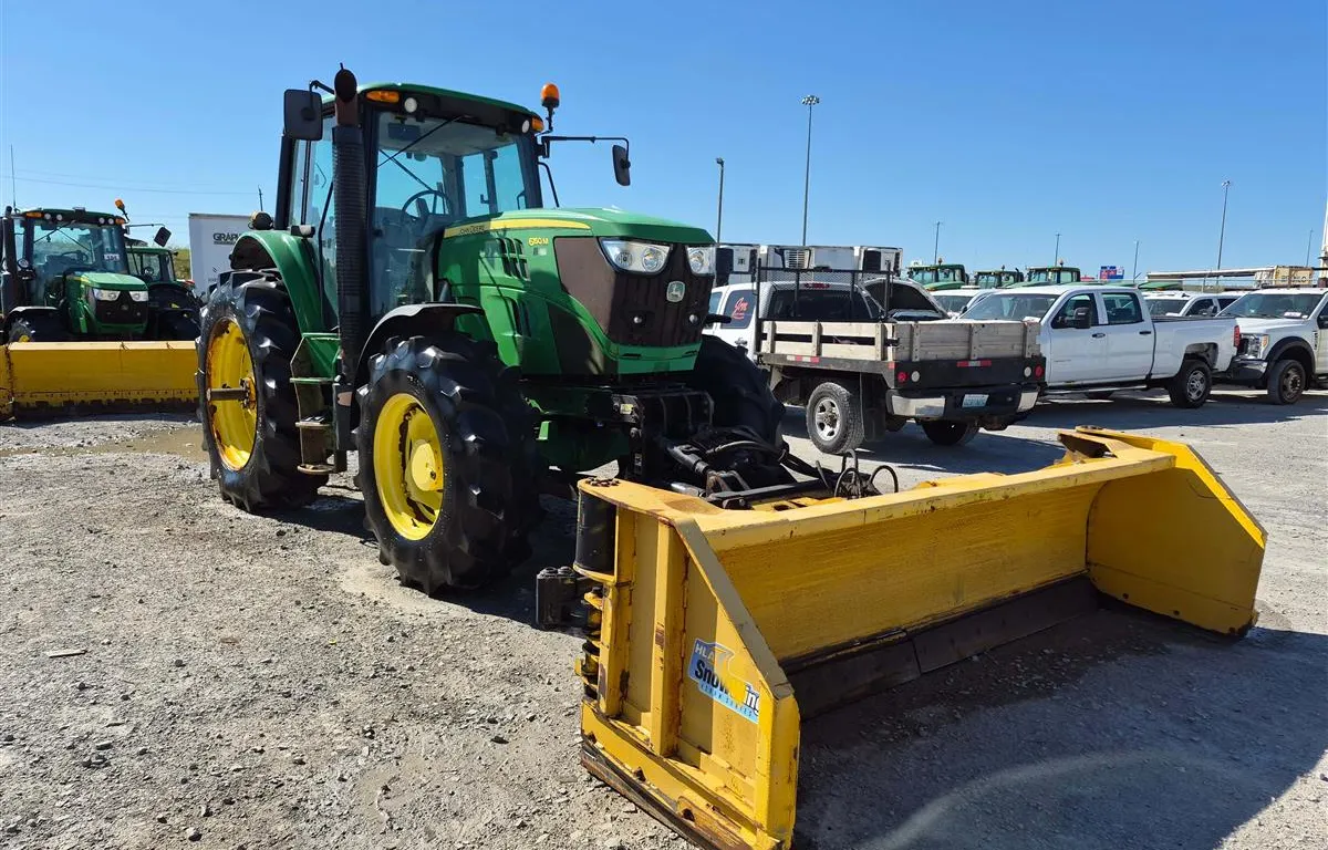 2015 John Deere 6150M Tractor w/ HLA SnowWing Snow Blade
UNRESERVED
