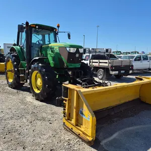 2015 John Deere 6150M Tractor w/ HLA SnowWing Snow Blade
 UNRESERVED