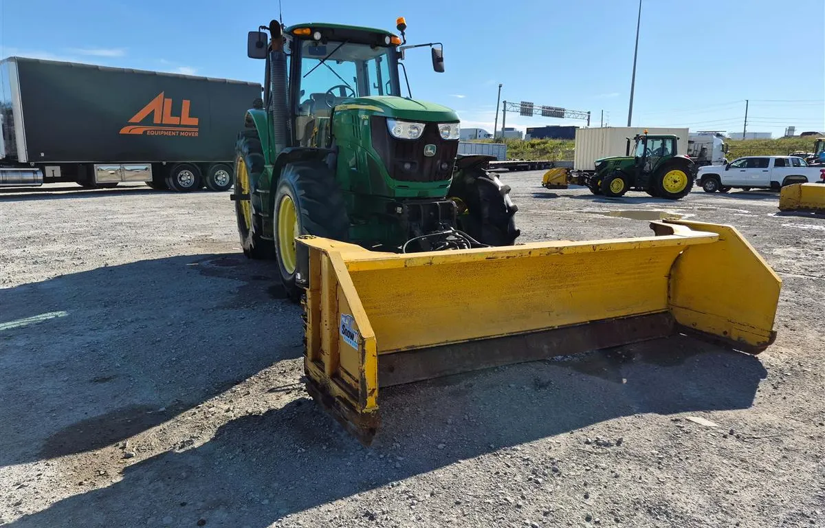 2015 John Deere 6150M Tractor w/ HLA Snow Wing Snow Blade
UNRESERVED