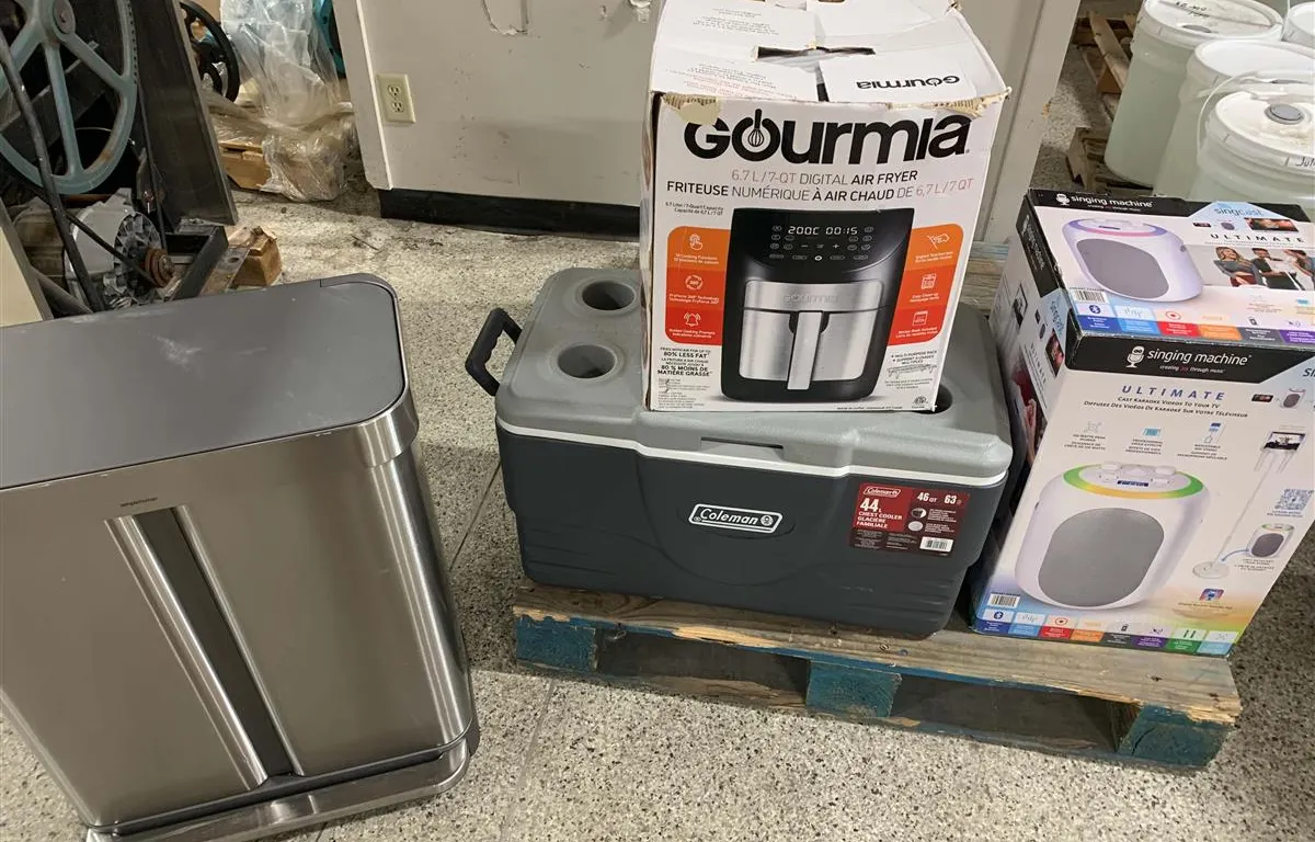 Karaoke Video Machine, Air Fryer , Cooler & More
UNRESERVED