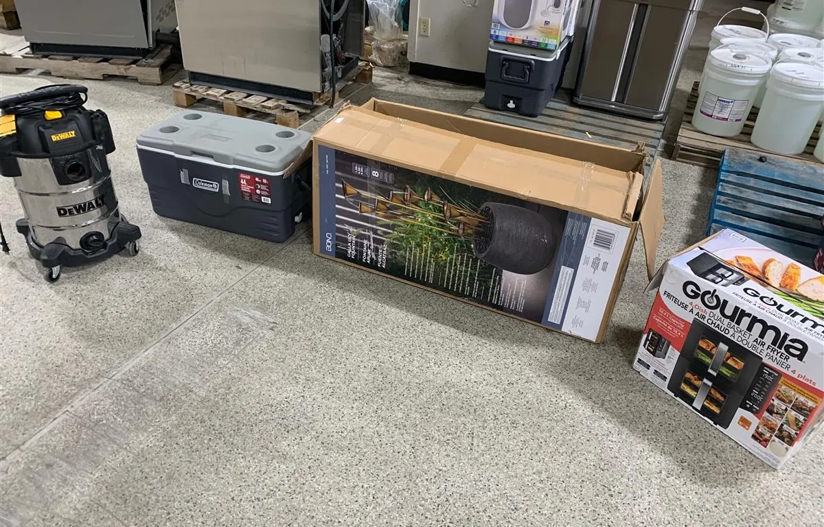 Water Fountain, Air Fryer, Cooler & More
UNRESERVED