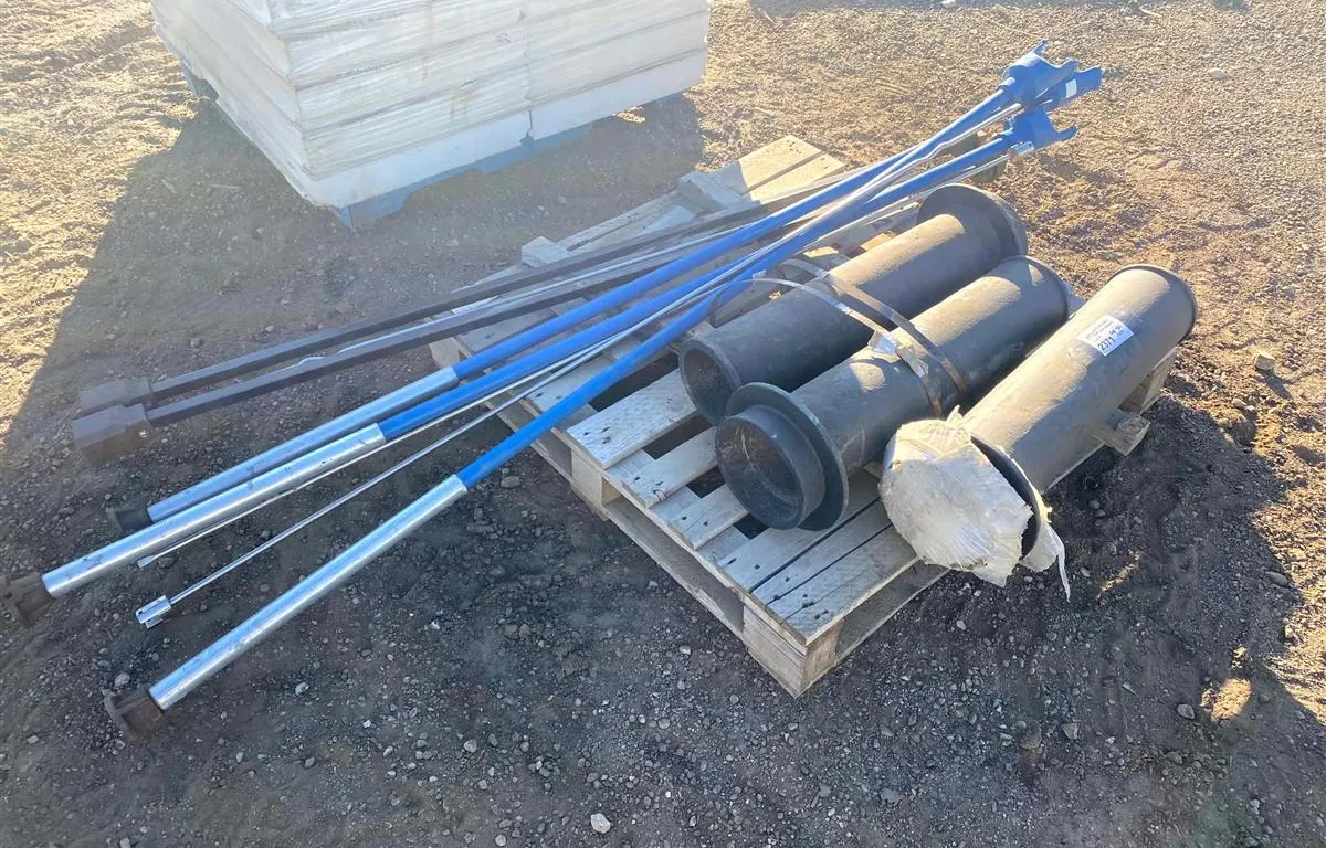 Assorted Drill Augers & Metal Rods
UNRESERVED