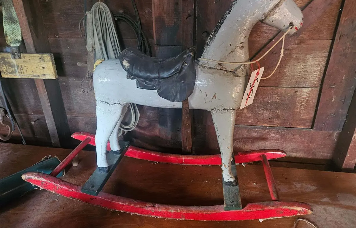Vintage Wooden Rocking Horse
UNRESERVED