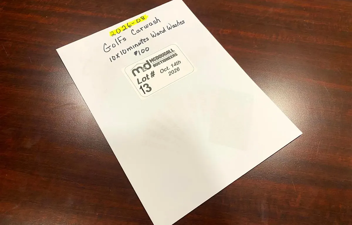 (10) Golf's Carwash 10-Minute Wand Wash Vouchers
UNRESERVED