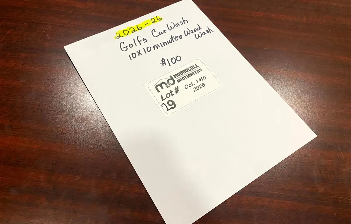 (10) Golf's Car Wash 10-Minute Wand Wash Vouchers
UNRESERVED