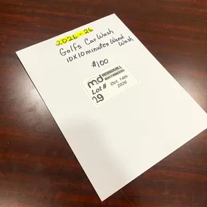 (10) Golf's Car Wash 10-Minute Wand Wash Vouchers
 UNRESERVED