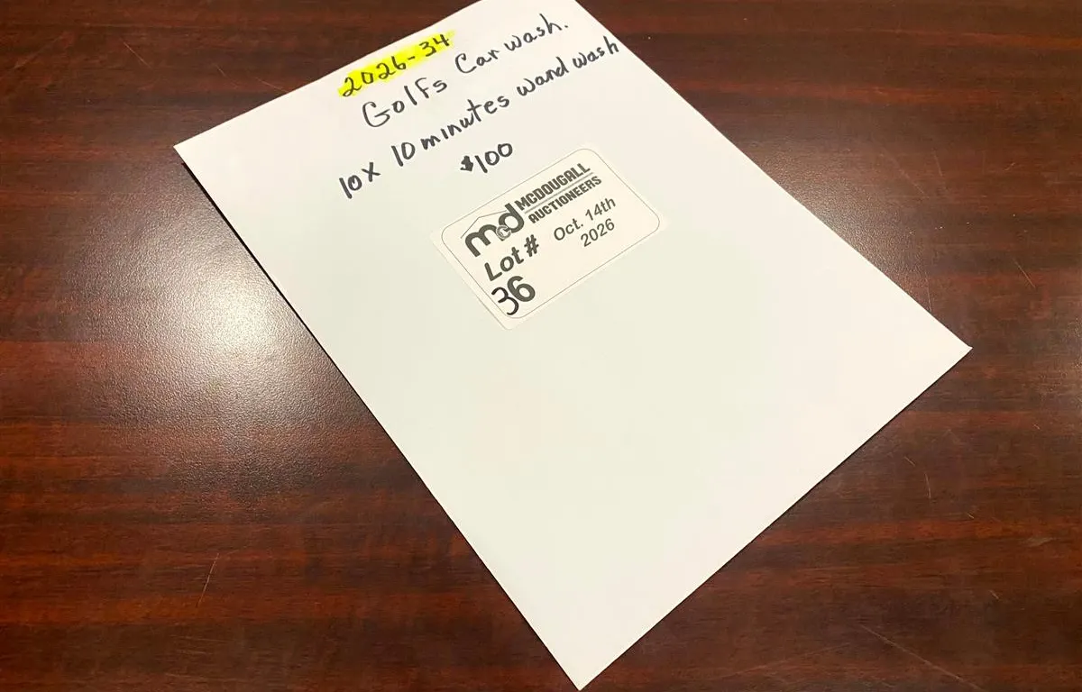 (10) Golf's Car Wash 10 Minute Wand Wash Vouchers
UNRESERVED