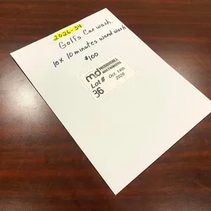 (10) Golf's Car Wash 10 Minute Wand Wash Vouchers
 UNRESERVED