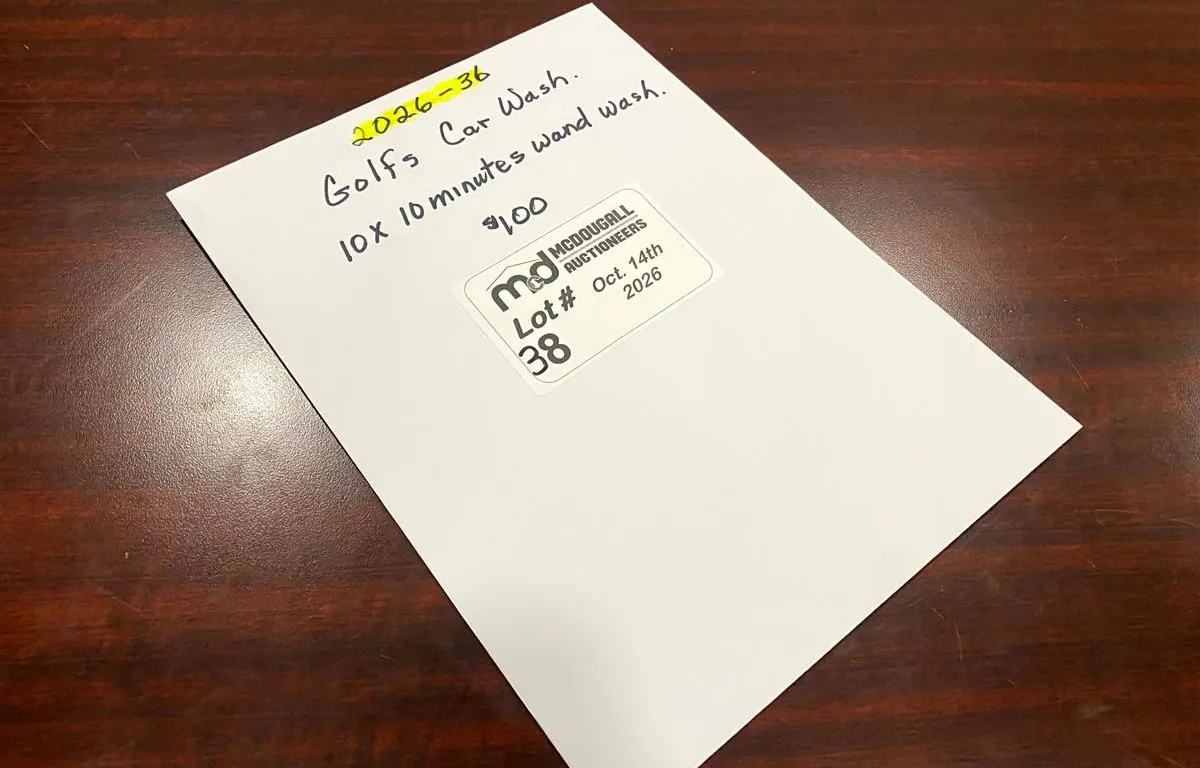 (10) Golfs Carwash 10 Minute Wand Wash Vouchers
UNRESERVED