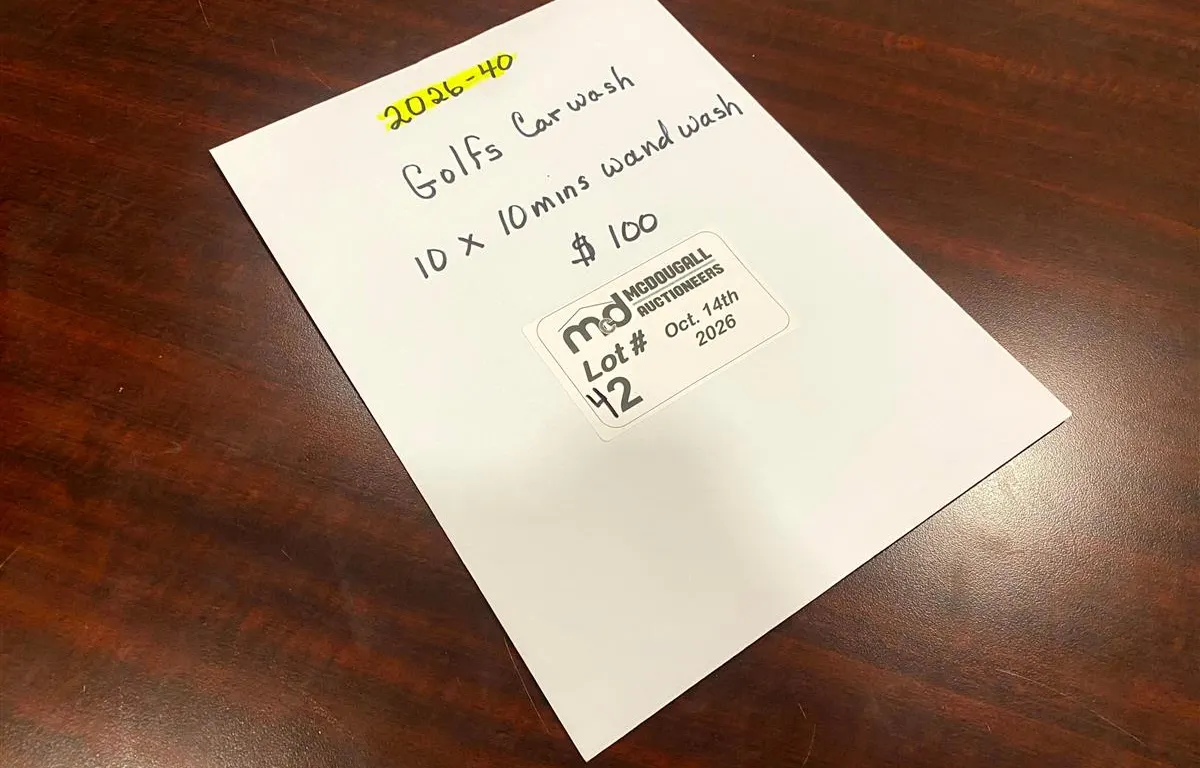 (10) Golfs Carwash 10 Minute Wand Wash Vouchers
UNRESERVED