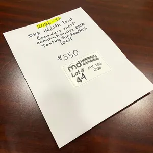 DNA Health Test Kit $550 Value
 UNRESERVED