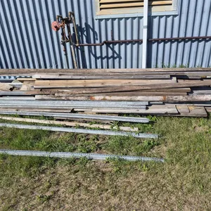 Mixed Used Lumber and Metal Rails
 UNRESERVED