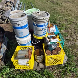 Assorted Lubricants, Paint and Containers
 UNRESERVED