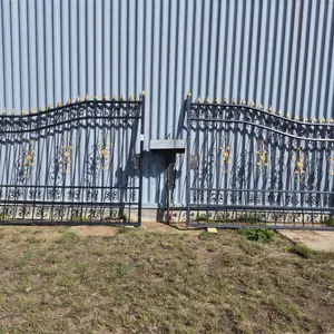 Pair of Ornamental Wrought Iron Gates
 UNRESERVED