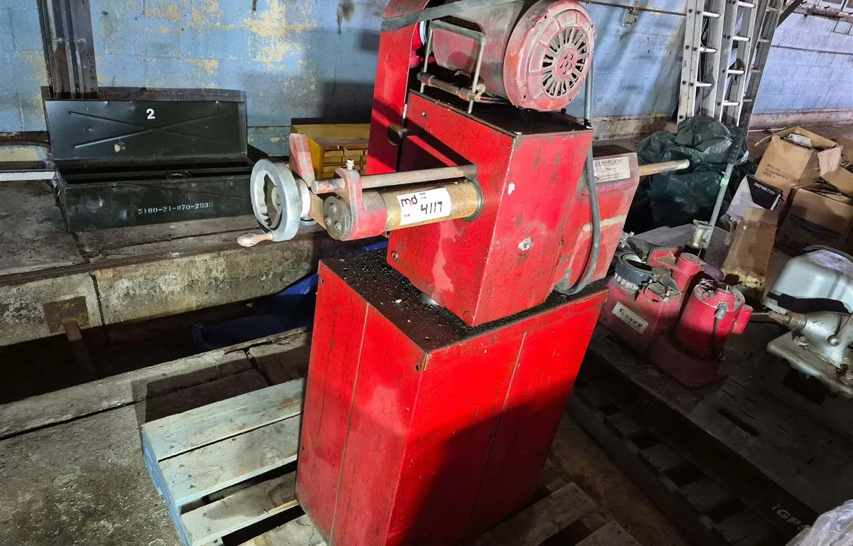 Van Norman 205 Brake Lathe
UNRESERVED