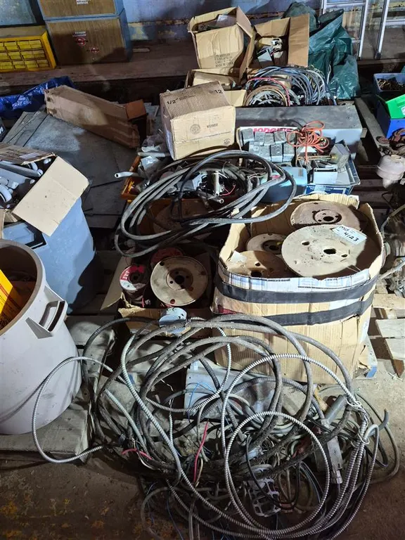 Assorted Electrical Components, Cable & Brake Drums
UNRESERVED
