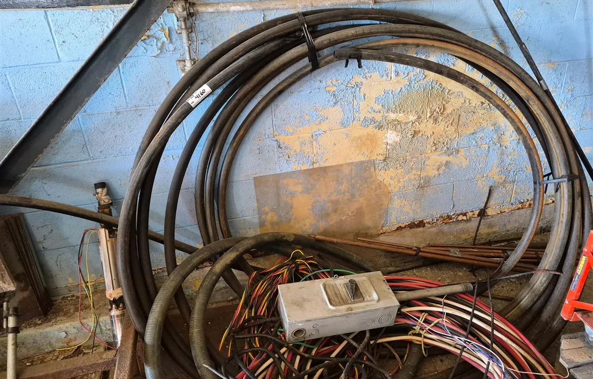 Assorted Electrical Cable, Hoses & Pump
UNRESERVED