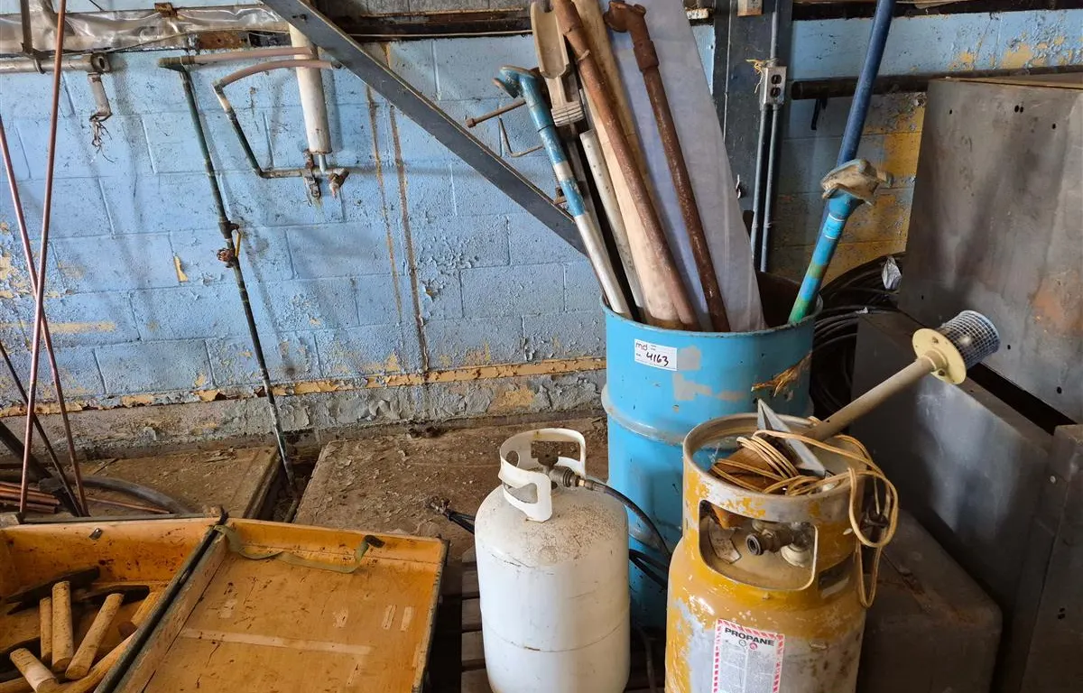 Assorted Shop Tools and Propane Cylinders
UNRESERVED
