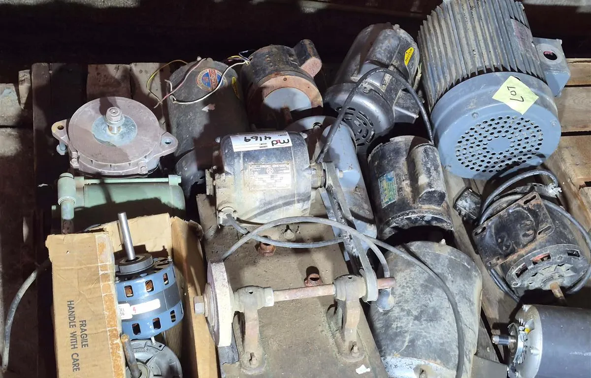 Assorted Electric Motors and Components
UNRESERVED