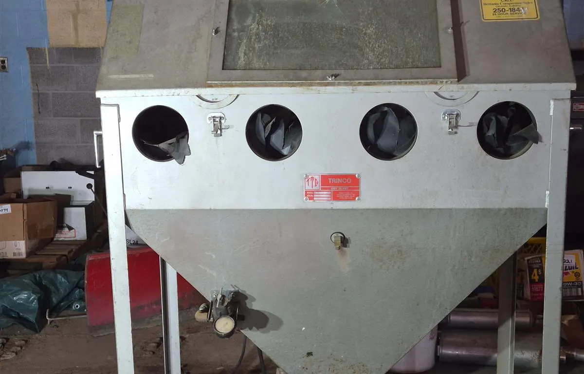 Trinco 48/300RC Dry Blast Cabinet
UNRESERVED