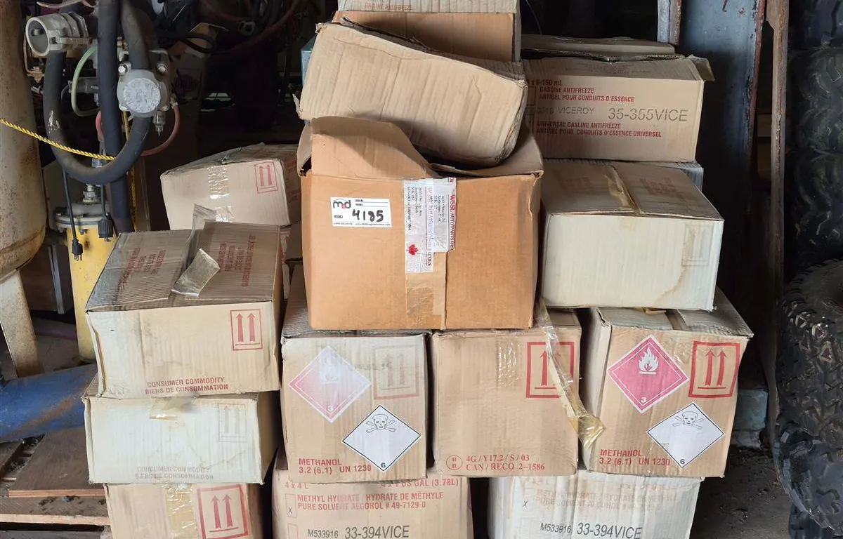 Assorted Methanol and Gas-Line Antifreeze Cases
UNRESERVED