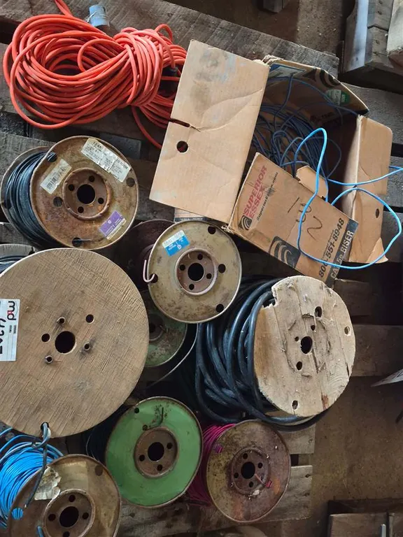 Assorted Electrical Cable and Wire Reels
UNRESERVED