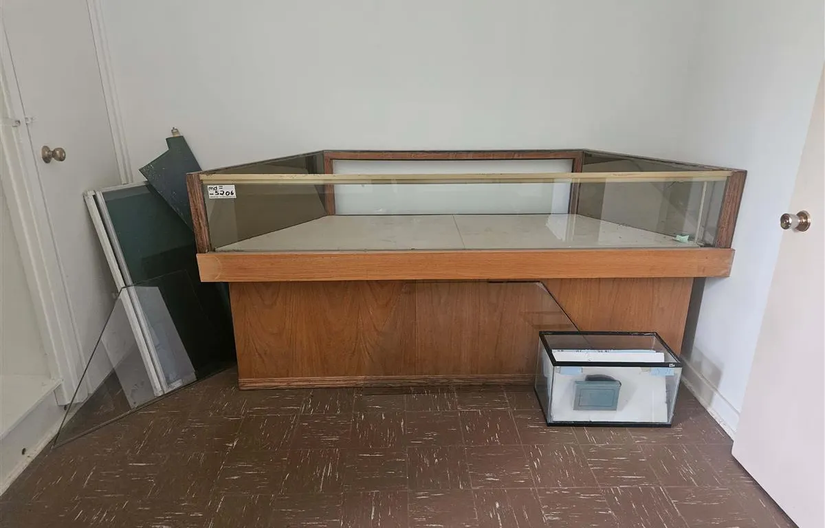 Wood and Glass Display Case
UNRESERVED