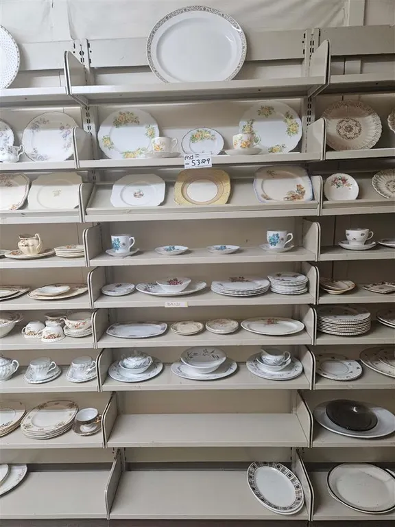 (8) Shelves of Assorted Vintage Dinnerware and Serving Pieces
UNRESERVED