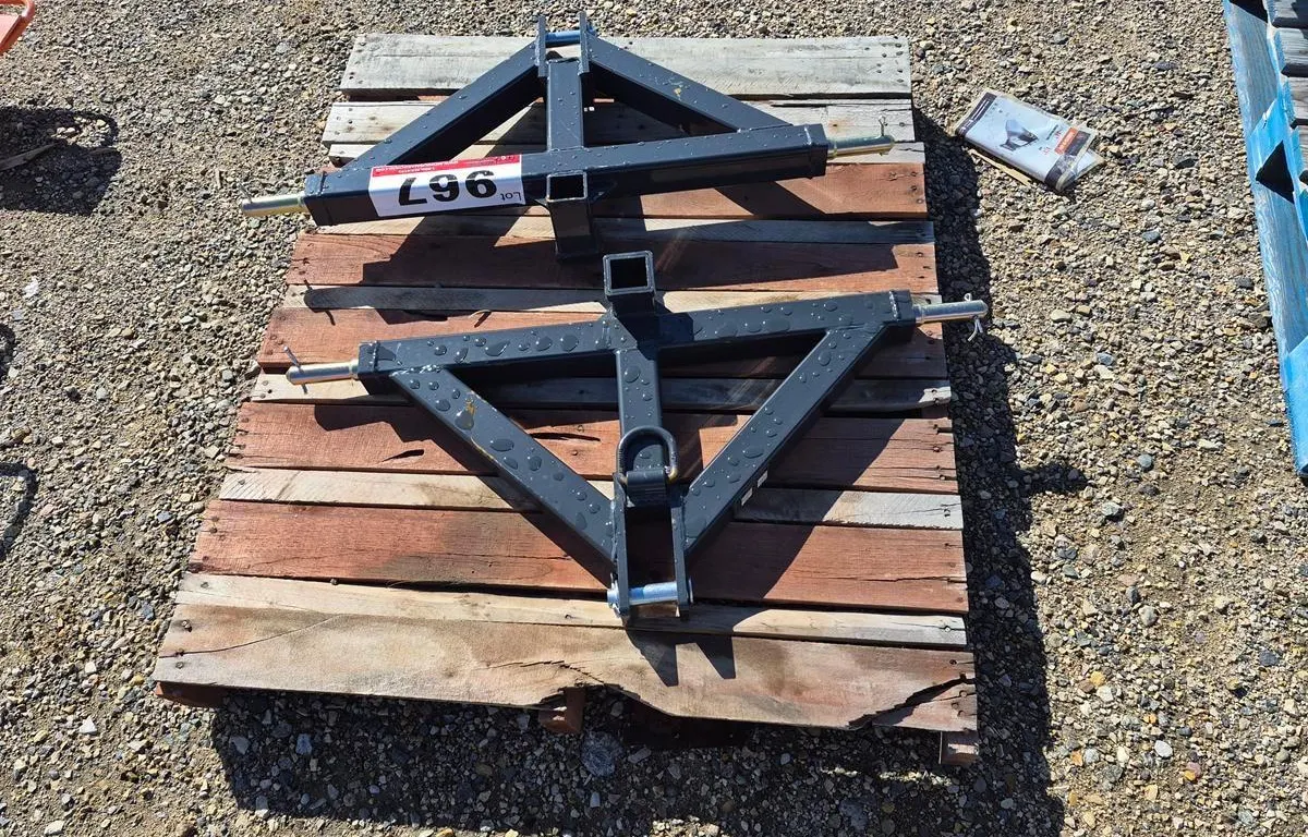 (2) 2026 Wolverine TQH-26-02C 3-Point Hitch Recievers
UNRESERVED