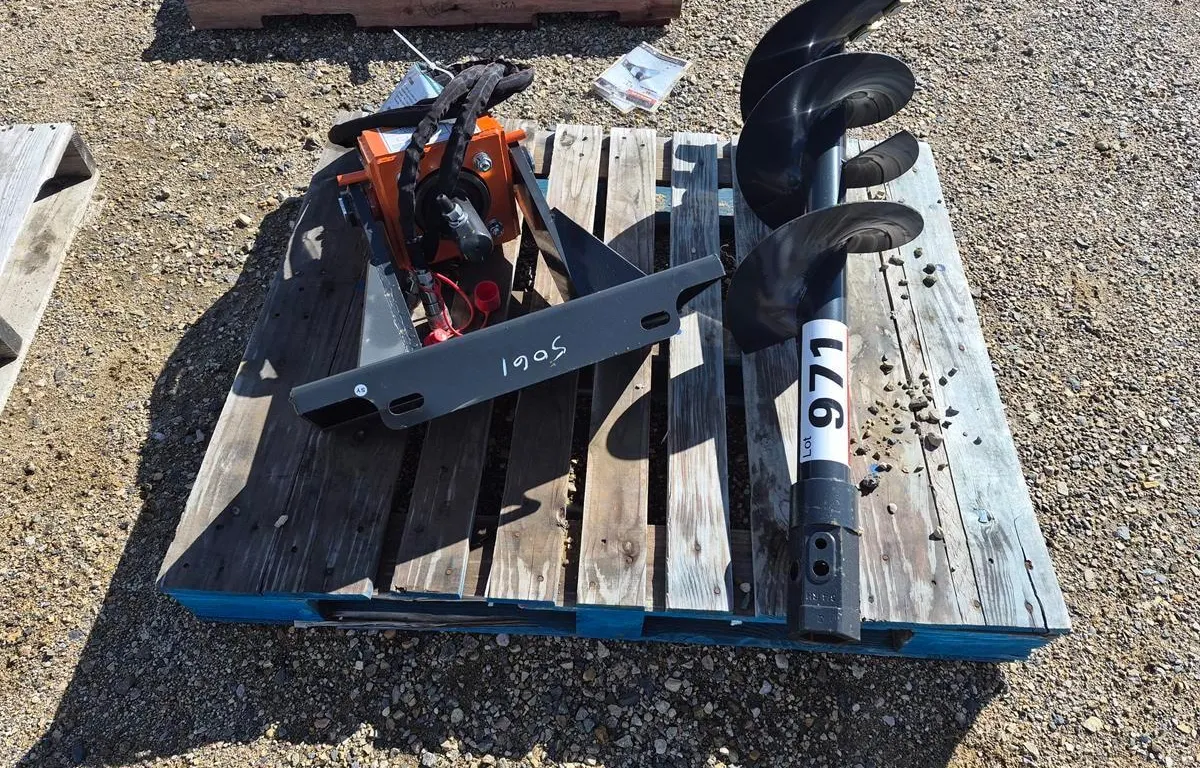 2026 Wolverine MAD-12-12D Mini Hydraulic Auger
UNRESERVED