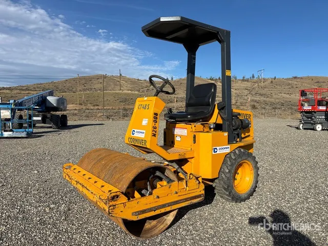 2020 Corniver CT 48S Smooth Drum Compactor