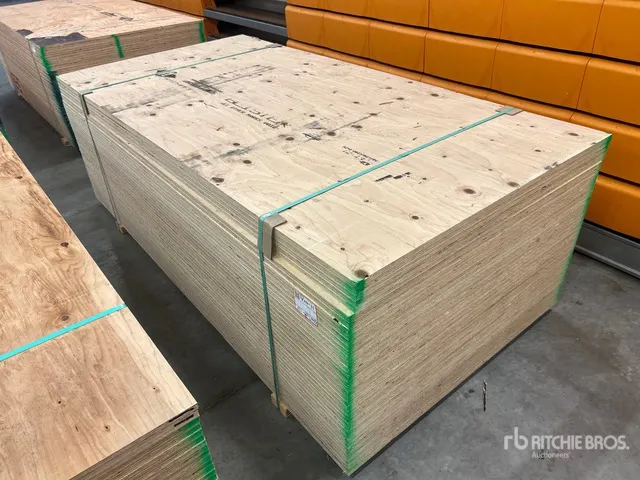 Quantity of (40) 3/4 in 4x8 CSP/DFP No Stamp Plywood (Unused)