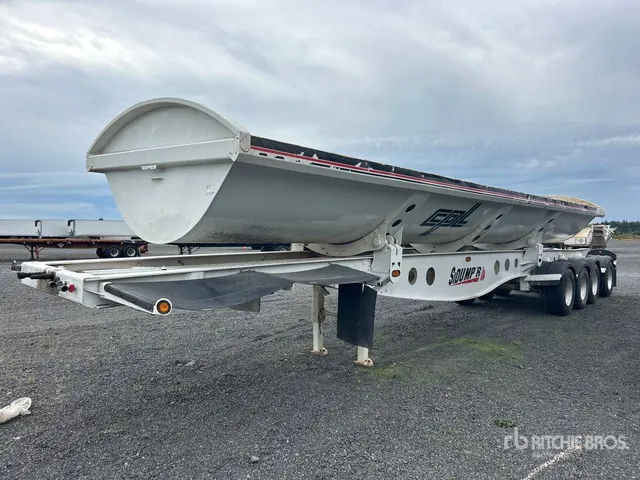 2006 Sidump'r 38 ft Quad/A Side Dump Trailer