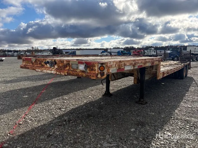 1977 Fruehauf 37 ft T/A Step Deck Trailer