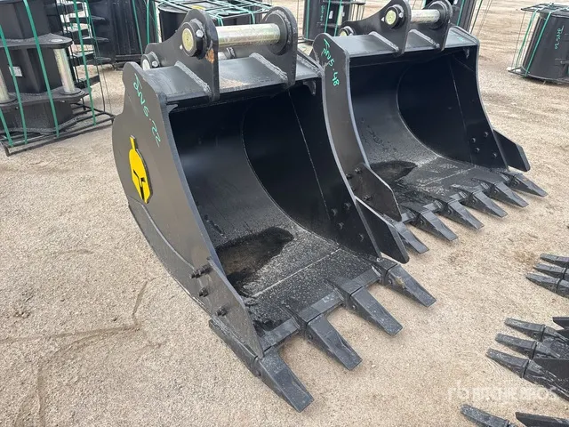 Trojan 36 in Digging Excavator Bucket - Fits 80mm Cat 320/321/323, Hyundai R210, Komatsu PC200/220, Deere 160/200/225, Case 210/225, Doosan DX225 (Unu